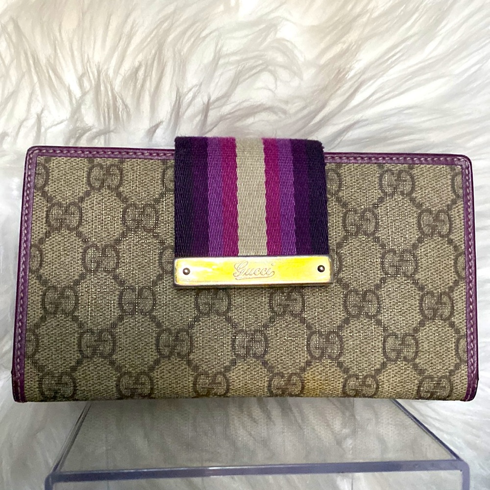 Gucci Canvas Wallet